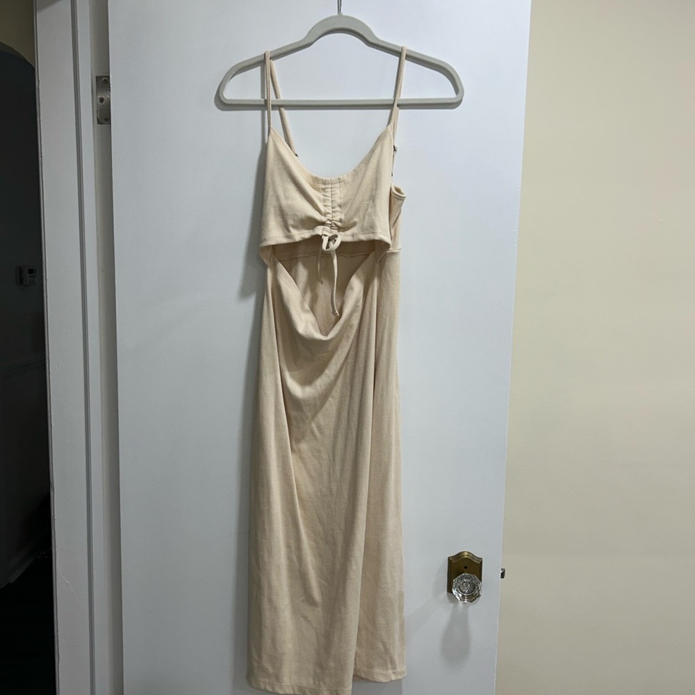 Beige Dress